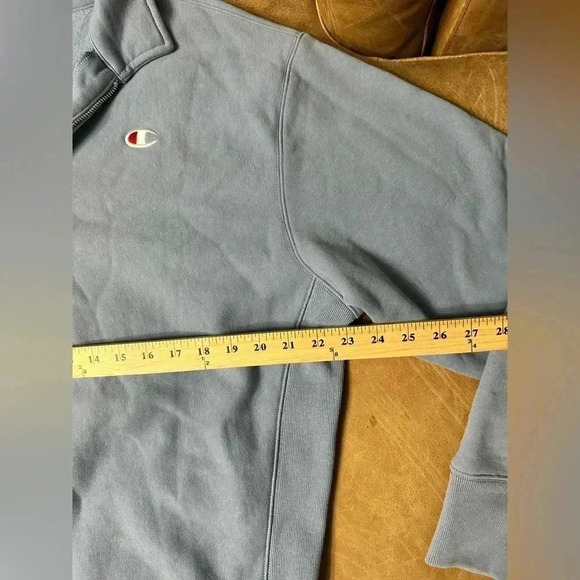 Champion Women's Oversized Reverse Weave 1/4 Zip Size Large - Picture 2 of 8
